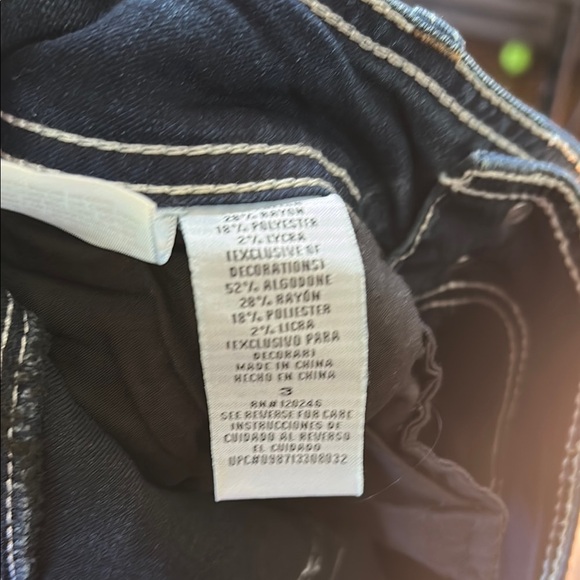 Wallflower Blue Skinny Jeans with Stretch - Picture 9 of 9